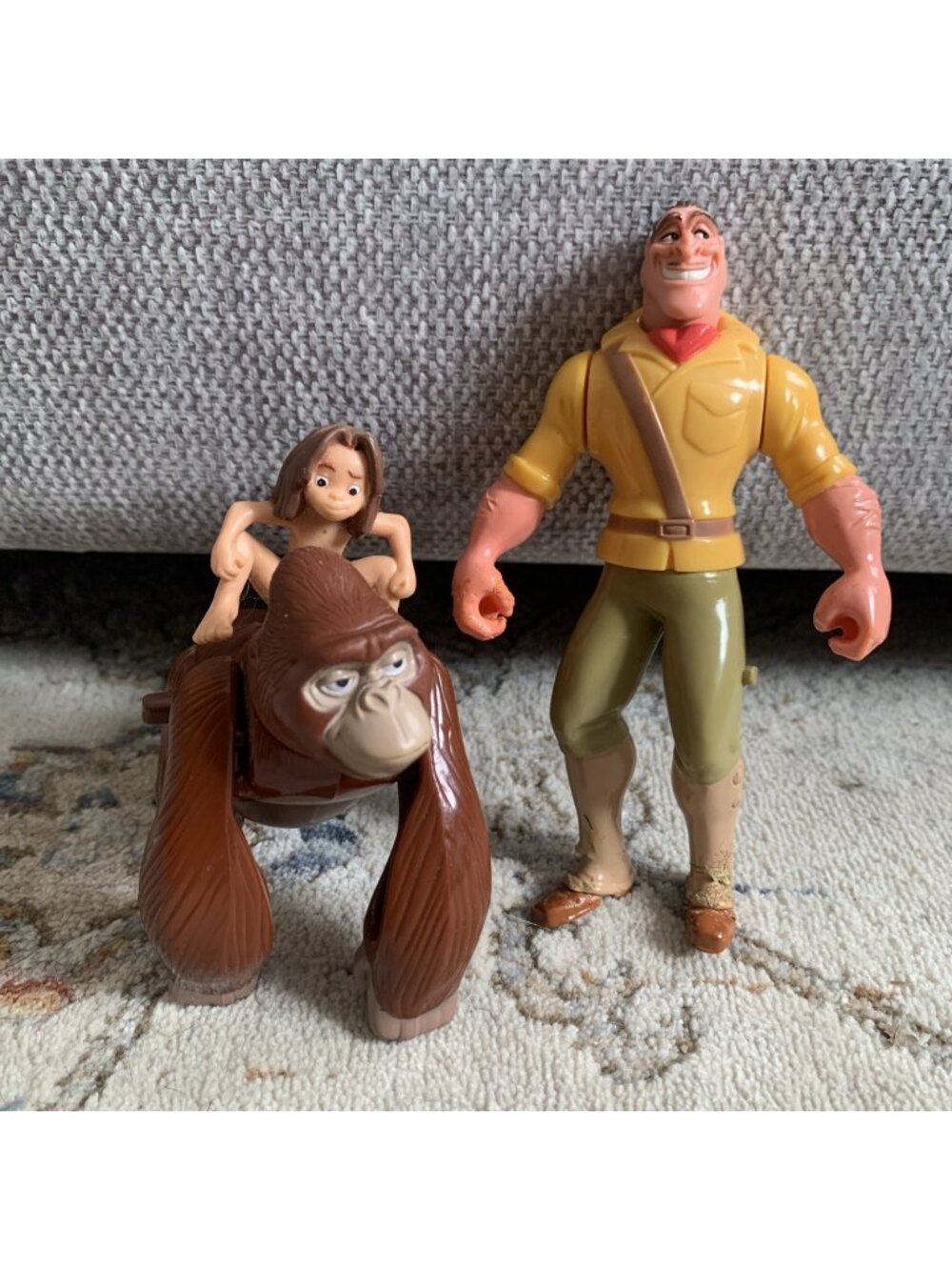 McDONALDS DISNEY TARZAN & KALA CLAYTON THE HUNTER HAPPY MEAL TOY 1999 VINTAGE